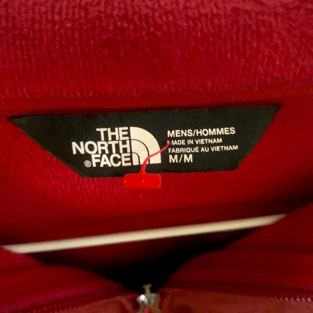 North Face zip up sweatshirt